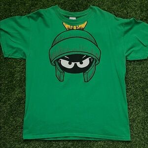 Vintage Marvin the Martian T Shirt Size Large